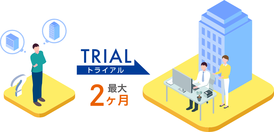 最大2ヶ月トライアル